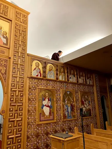 Saint Mary Coptic Orthodox Church installation, Mauldin, SC