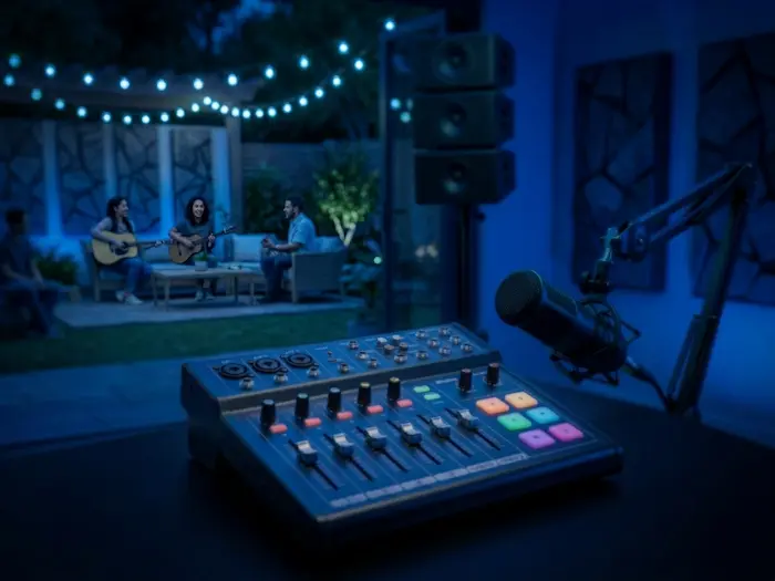 Rock Sound on-location audio, video, and live streaming services for events and families
