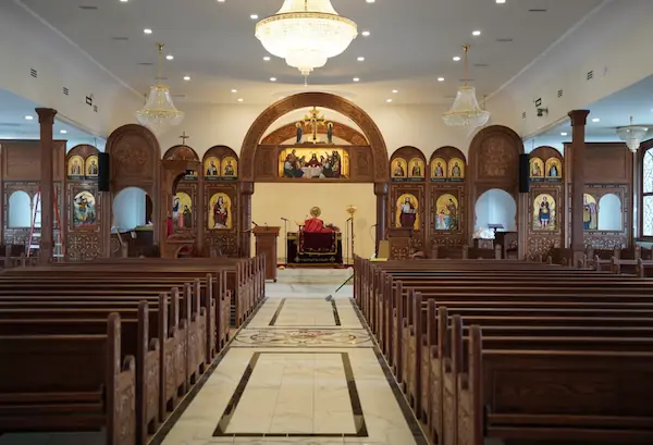 Saint Mina Coptic Orthodox Church installation, Nashville, TN